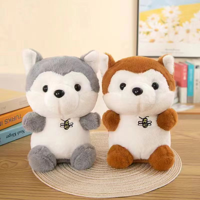Cute Husky Pillow Plush Toy Doll Puppy Doll Children Sleeping with Muppet Doll