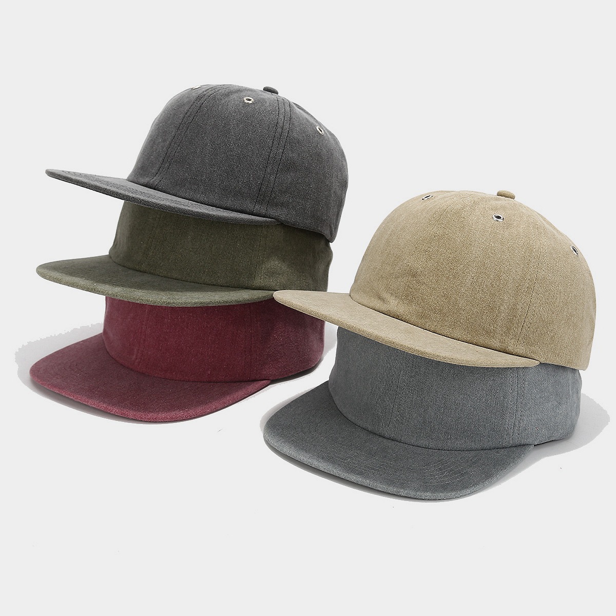 Sombrero de béisbol japonés de estilo retro de color sólido con bordes anchos, sombrero de pareja, sombrero de hip-hop de moda coreano image 3