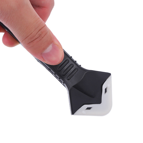 Grout tool putty knife scraper spatula glue scraper glue applicator glass glue gun edge repair cleaner silicone removal device