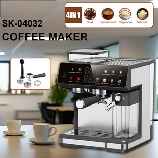 Export Coffee Machine Semi-Automatic Espresso Machine Grinding Brewing Steam Espresso Machine