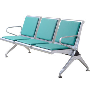 Infusion Chair, Three-Seat Cold-Rolled Steel Row Chair, Drip Chair, Row Chair for Medical Clinic, Waiting Chair, Others
