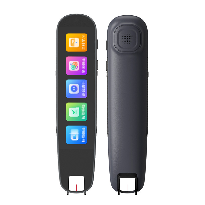 Lápiz Lector y Traductor de Escaneo con Pantalla Grande de ABS, Escaneo Inteligente, para Aprendizaje Escolar