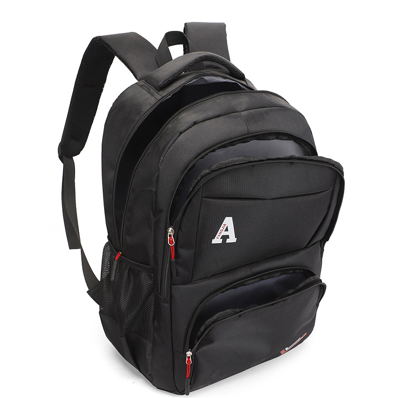 Mochila hombres de gran capacidad simple bolsa viaje negocios ocasional 2024 nuevo estudiante universitario mochila ordenador