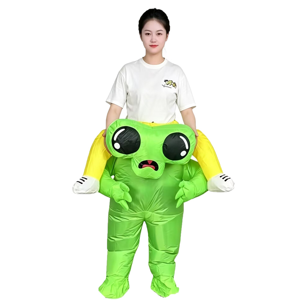 Disfraz Inflable de Alienígena para Adultos y Niños de Tela Impermeable para Halloween y Fiestas image 12