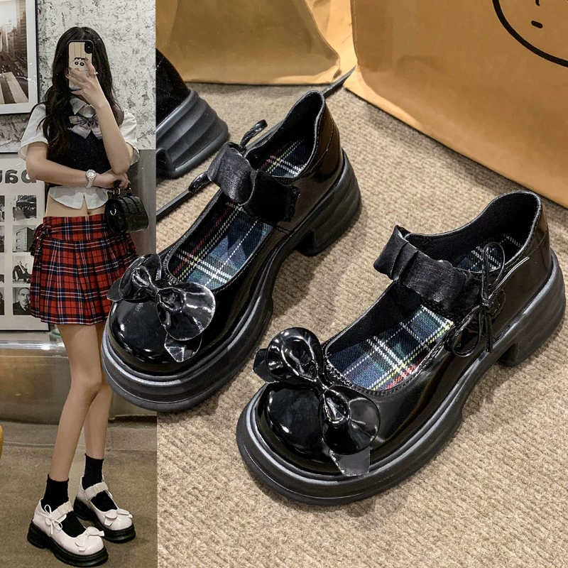 Японские jk маленькие кожаные туфли женские весной и летом 2025 года новые студенты