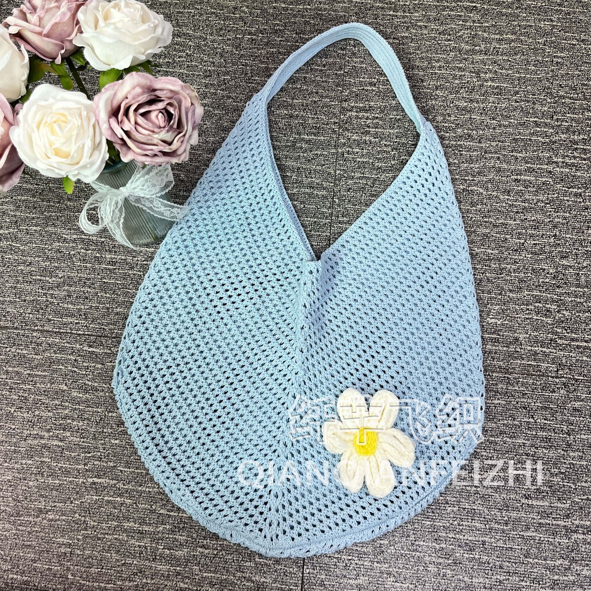 【작은 꽃과 함께】아이스 블루