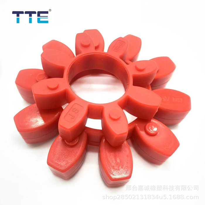 GR型梅花垫 聚氨酯橡胶联轴器缓冲垫 高弹耐磨 厂家直销