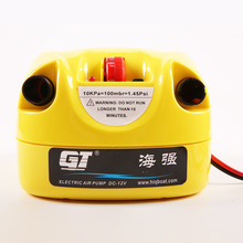 G80带显示屏 蓄电池 高压电动充气泵橡皮艇冲锋舟充气船用打气筒