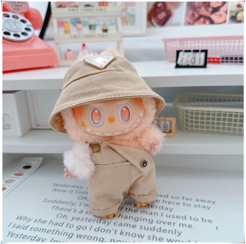 第一世代と第二世代のラブブ服ペンダント 17 センチメートルラブブ座りパーティーベビー服人形かわいいスーツ在庫あり|undefined