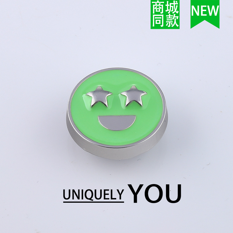 2023 nuevo centro comercial mismo estilo metal agujero zapatos hebilla zapato flor DIY rhinestone tridimensional zapato hebilla Accesorios al por mayor