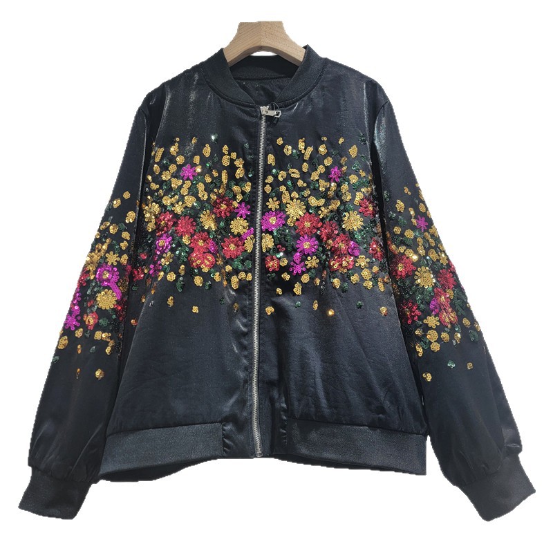 2026 primavera nuevo estilo extranjero de alto nivel chaqueta casual bordada retro chaqueta de nicho chaqueta de béisbol