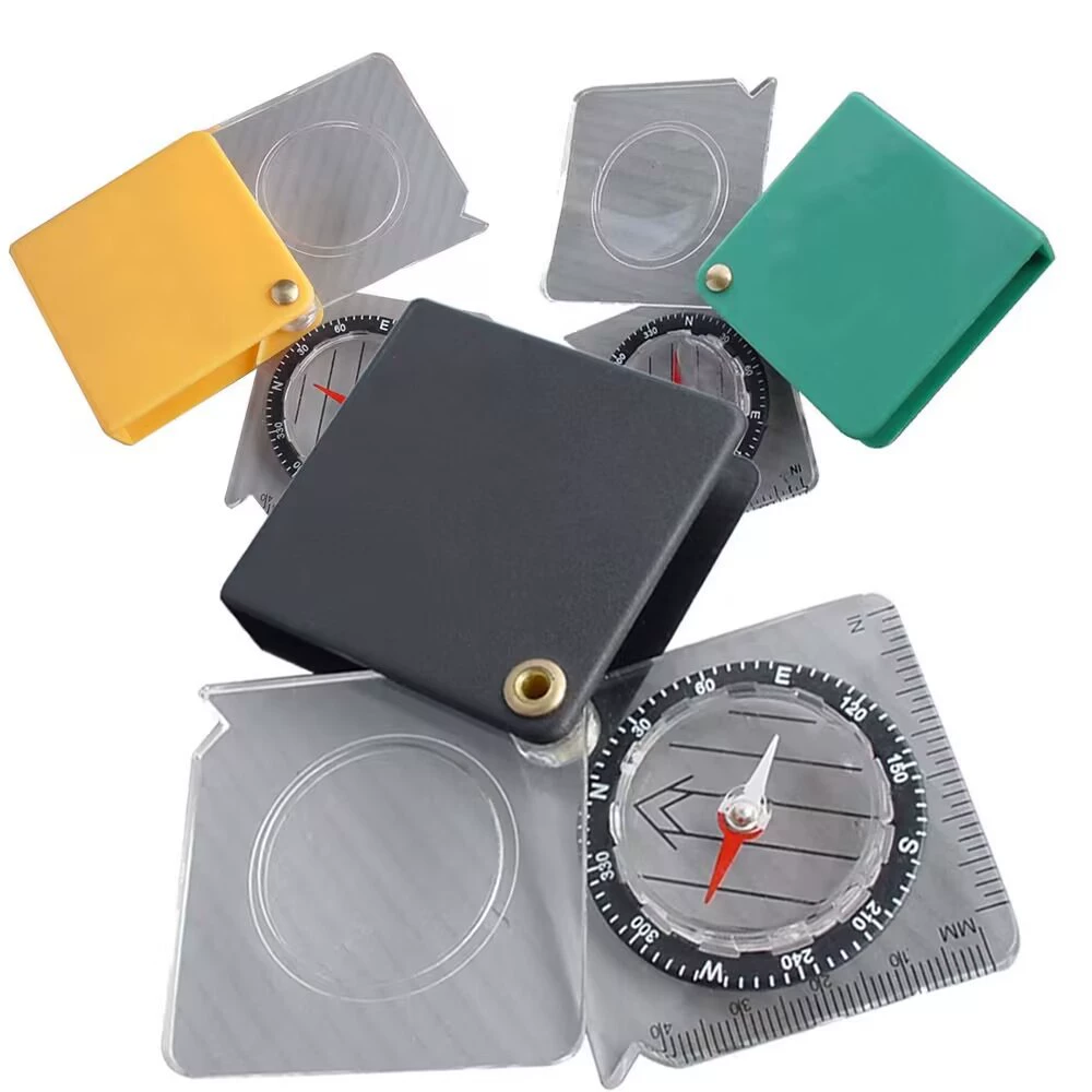 Поставка подарочного пластикового компаса для геодезической обработки карты M35S, портативного компаса, компаса с увеличительным стеклом.