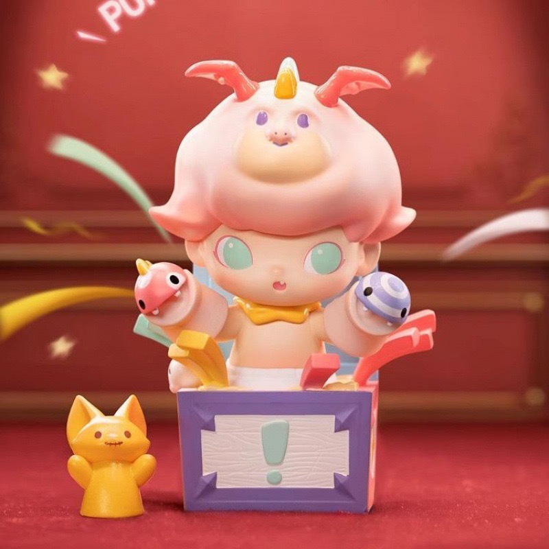 祖国版バブルマート 今夜は眠らないでシリーズ ブラインドボックス トレンディなトレンディなフィギュア かわいいギフト 車のインテリア装飾|undefined