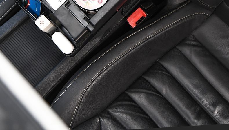 Multifunctional car cup holder with tissue box, creative design with storage box and armrest box