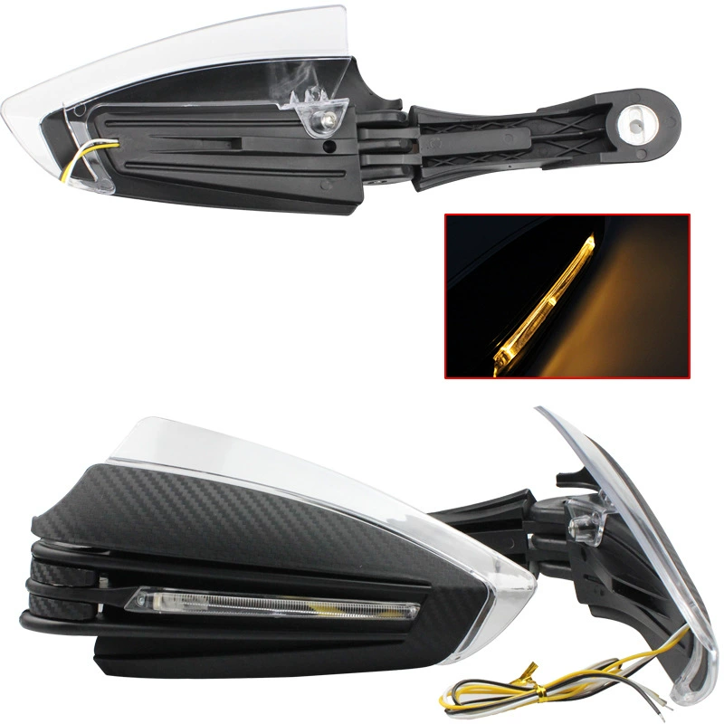 Мотоциклетная Модифицированная защита рук лук внедорожник с легкой защитой рук лобовое стекло Защита рук ударопрочная защита рук с указателем поворота