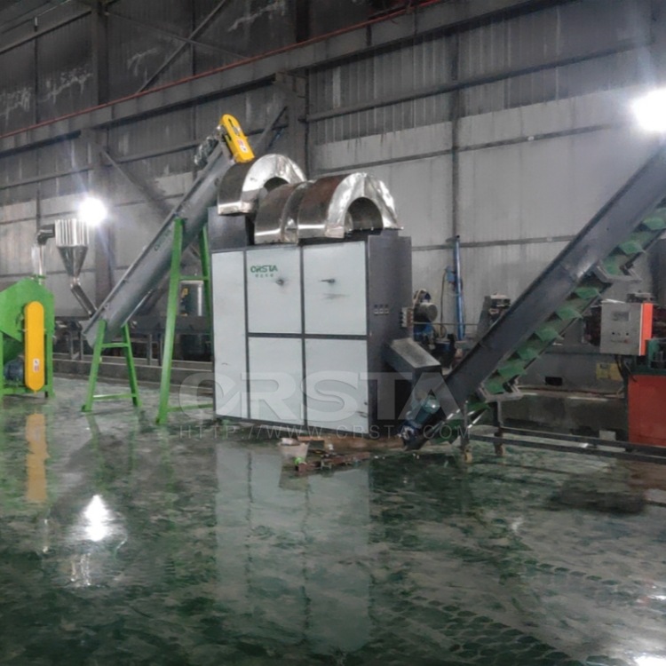 一次性药液吊针瓶粉碎料瓶片风选机，PP瓶头甁身塑料分离机