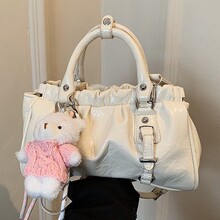 小众小熊熊轻奢甜美少女手提包包女2026新款爆款感华丽单肩斜挎包