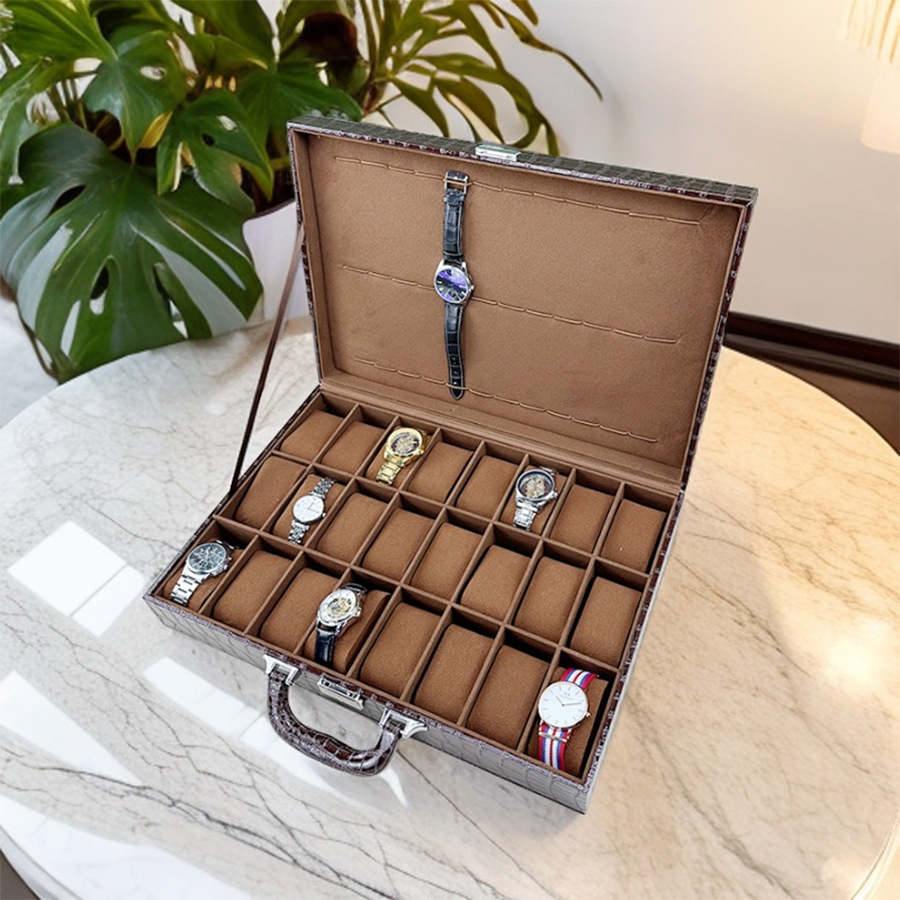 Watch box 36 Watch storage box stall watch display box text play Walnut Collection box watch box watch box