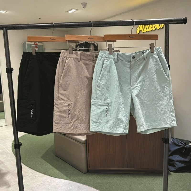26 new Korean Malbon golf men's casual sports style shorts, solid color, versatile, comfortable and breathable golf pants 26 new Korean Malbon golf men's casual sports style shorts, solid color, versatile, comfortable and breathable golf pants