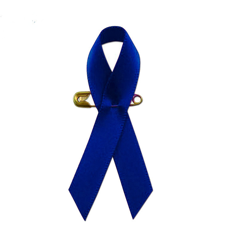 Fábrica directa 1,6 cm amor caridad broche nudo de la paz cinta pin insignia soporte arco cinta