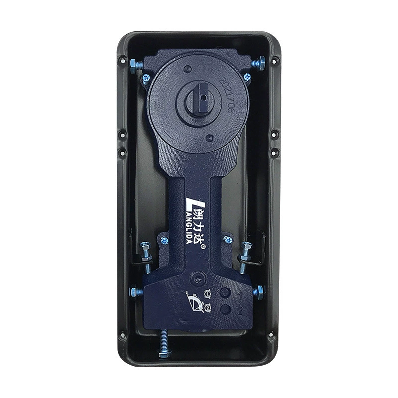朗力达 Ground spring heavy hydraulic buffer closed door closed hardware hidden spring glass door