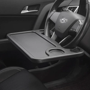Car steering wheel tray, car dining tray, car laptop stand, tablet table, in-car dining table
