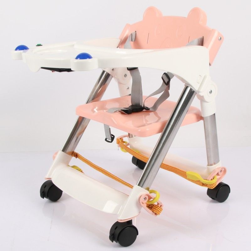 Baby Dining Chair, Home Dining Chair, Foldable Portable Seat, Baby Chair, Multi-Functional Dining Table and Chair, Kidsren's Dining Table