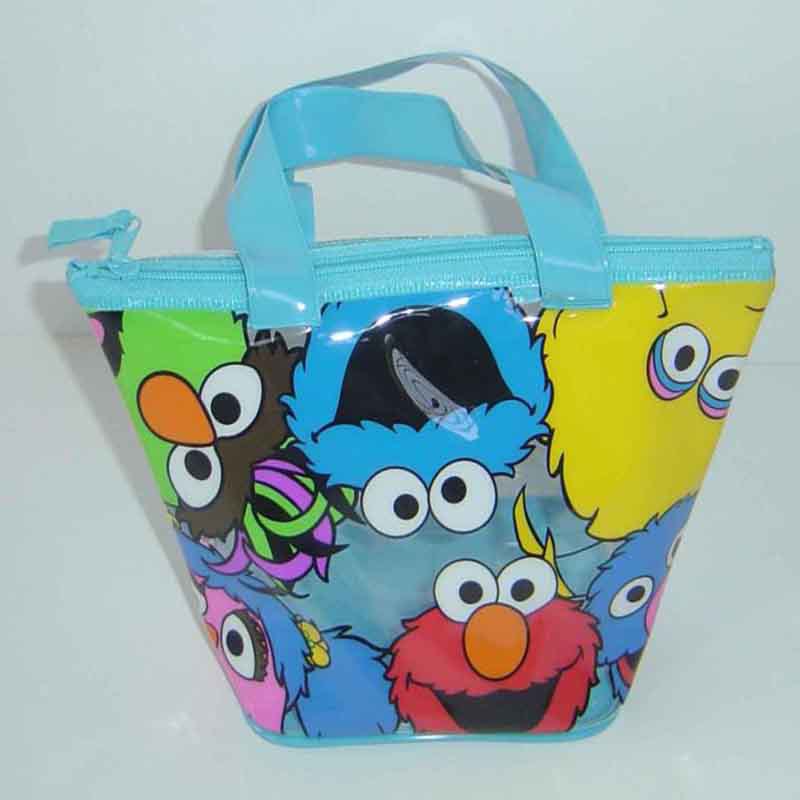 深圳PVC软胶袋透明袋手挽袋拉链袋画笔包装袋购物袋胶骨袋 收纳袋