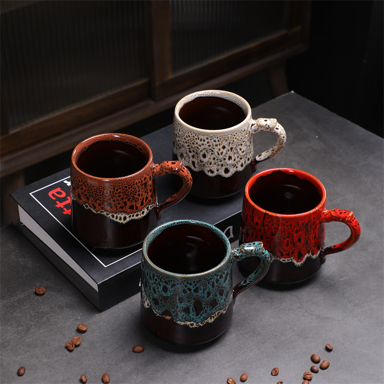 Ceramic Coffee Mug For Afternoon Tea And Couples High Quality Cup_voghion.com