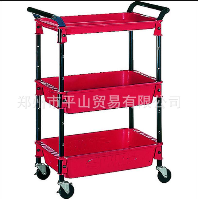 TRUSCO中山工具车收纳车TWR-2（R）红色