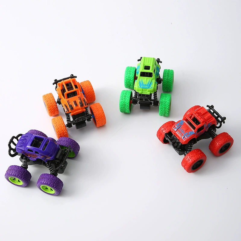 Shatterproof inertia toy car, four wheel drive SUV, car model for boys, internet celebrity