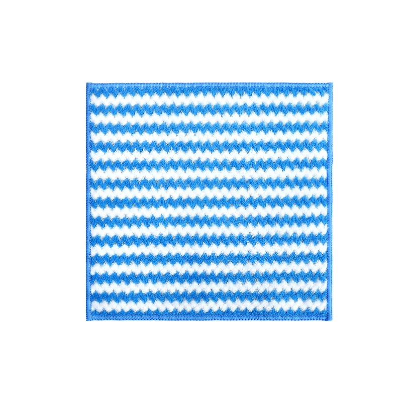 Текстильная салфетка из кораллового бархата для мытья посуды, 25×25 / 30×30 см кромка с защипами, впитывающая и не линяющая