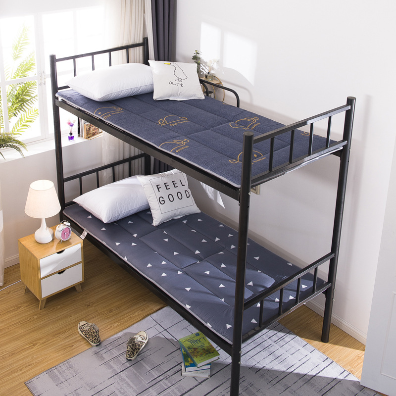 廠家供應磨毛學生床墊0.9m1米1.2米磨毛加厚床褥子宿舍單人墊子