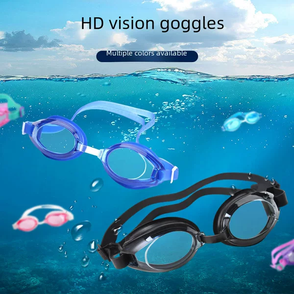 Hot-Selling Swimming Goggles, Waterproof Swimming Goggles, Silicone Swimming Goggles, Anti-Fog, High-Definition, Unisex Swimming Goggles