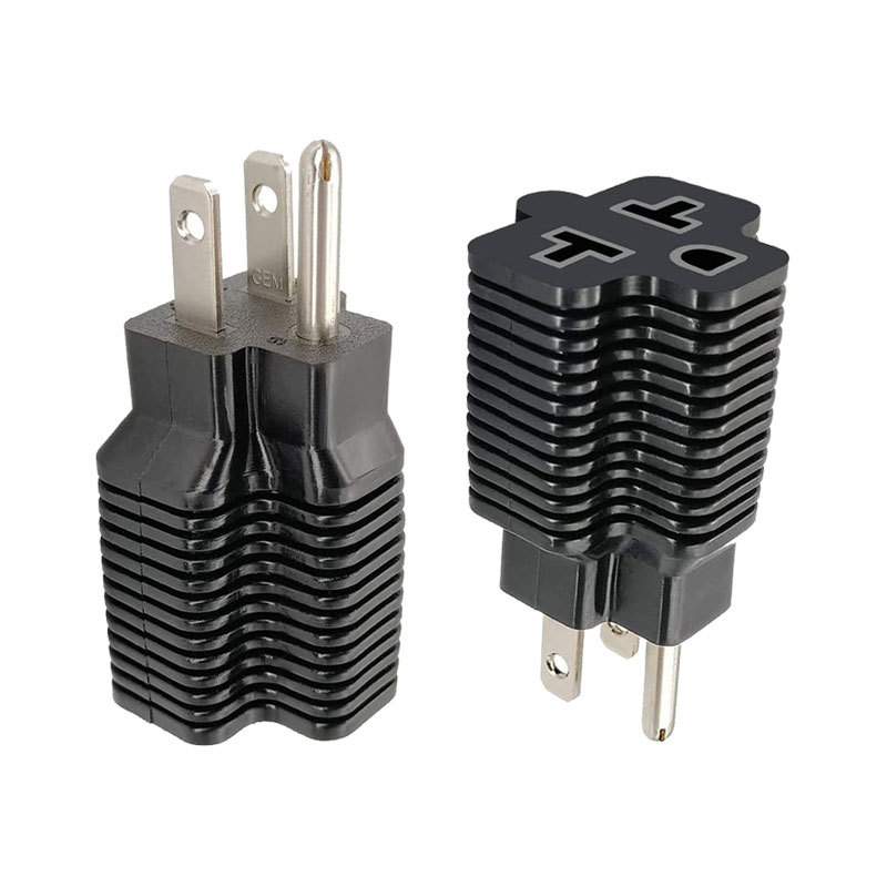 美式美标转换插头 5-15P TO 5-20R美规转换插头 WA-1051