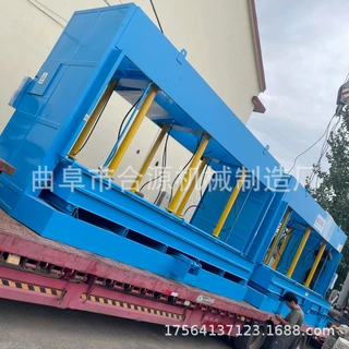复合门铝蜂窝板生态板压板机合源板式铝型材橱柜木门板压力机