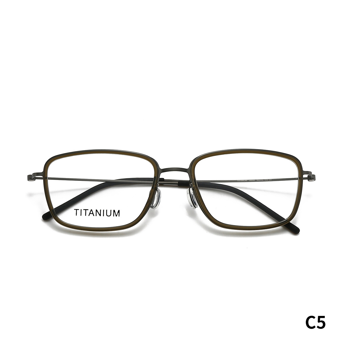 STUDIOMUKU gafas de madera cool solo gafas de diseño pequeño cuadrado retrógrado cómodos marco de gafas cuadradas