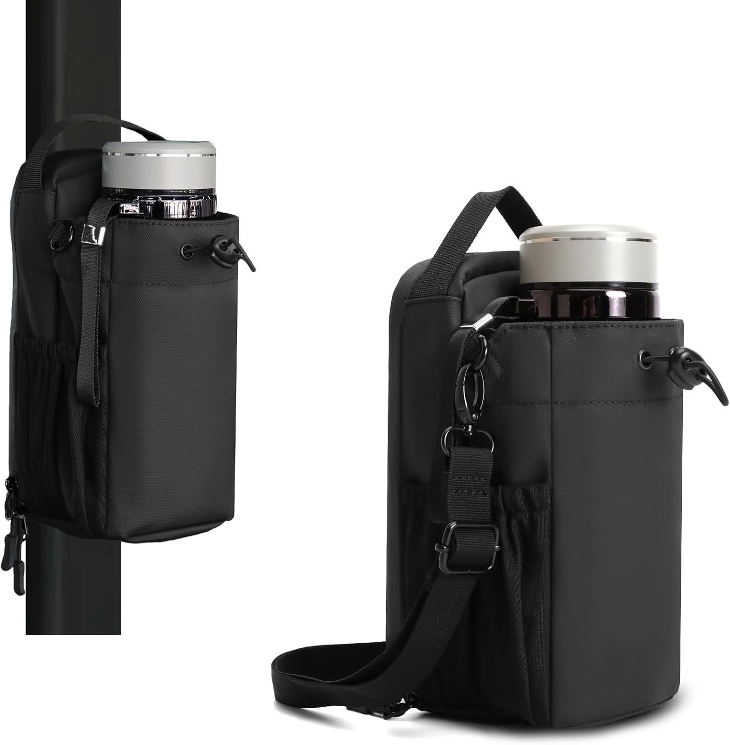 Nueva bolsa de hervidor de agua de absorción magnética, bolsa de taza de agua de alta capacidad, bolsa de almacenamiento de taza de agua de acondicionamiento al aire libre, fábrica al por mayor