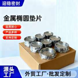 厂家定制O型金属环垫耐高温高压不锈钢八角垫椭圆透镜垫片机械法