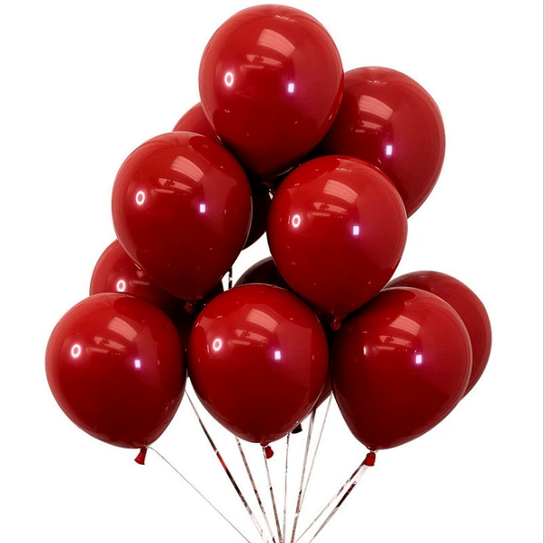 100 single -layer pomegranate red