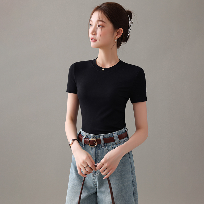 블랙 [통기성 및 노화 감소] [작은 하이 칼라/다용도, 통기성 및 슬리밍]