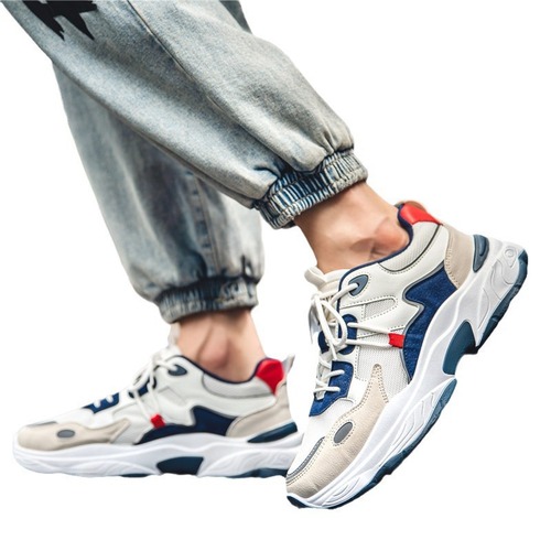 Men's Shoes: Breathable, Versatile, Sporty, Casual, Running, Height Increasing, Dad Shoe, Trendy, Breathable, Odorless