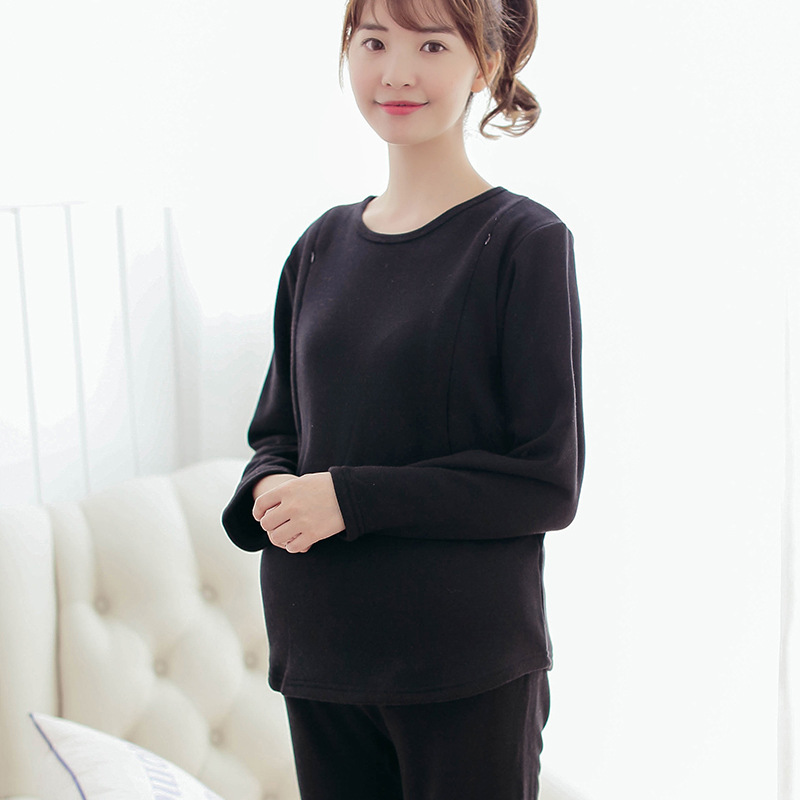 플러시 따뜻한 블랙