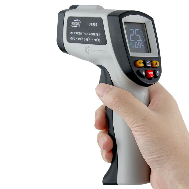 BENETECH标智GT950红外测温仪-50~950℃彩屏测温测温仪温度计