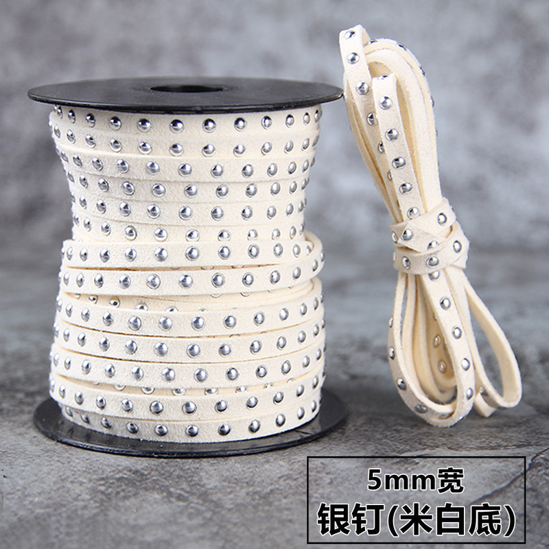 DIY ジュエリーアクセサリーカラー 5 ミリメートル韓国ベルベットホットダイヤモンド単列半円リベットロープ衣類アクセサリー在庫卸売|undefined