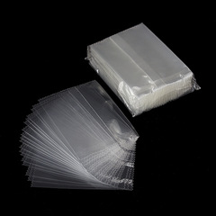 Machine sealable bag transparent frosted snowflake pastry baked food packaging bag snack bag biscuit heat sealable plastic bag