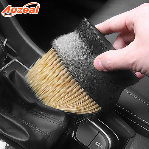 Car dust removal brush car air conditioner air outlet interior brush cleaning soft bristle brush dust removal artifact gap brush manufacturer