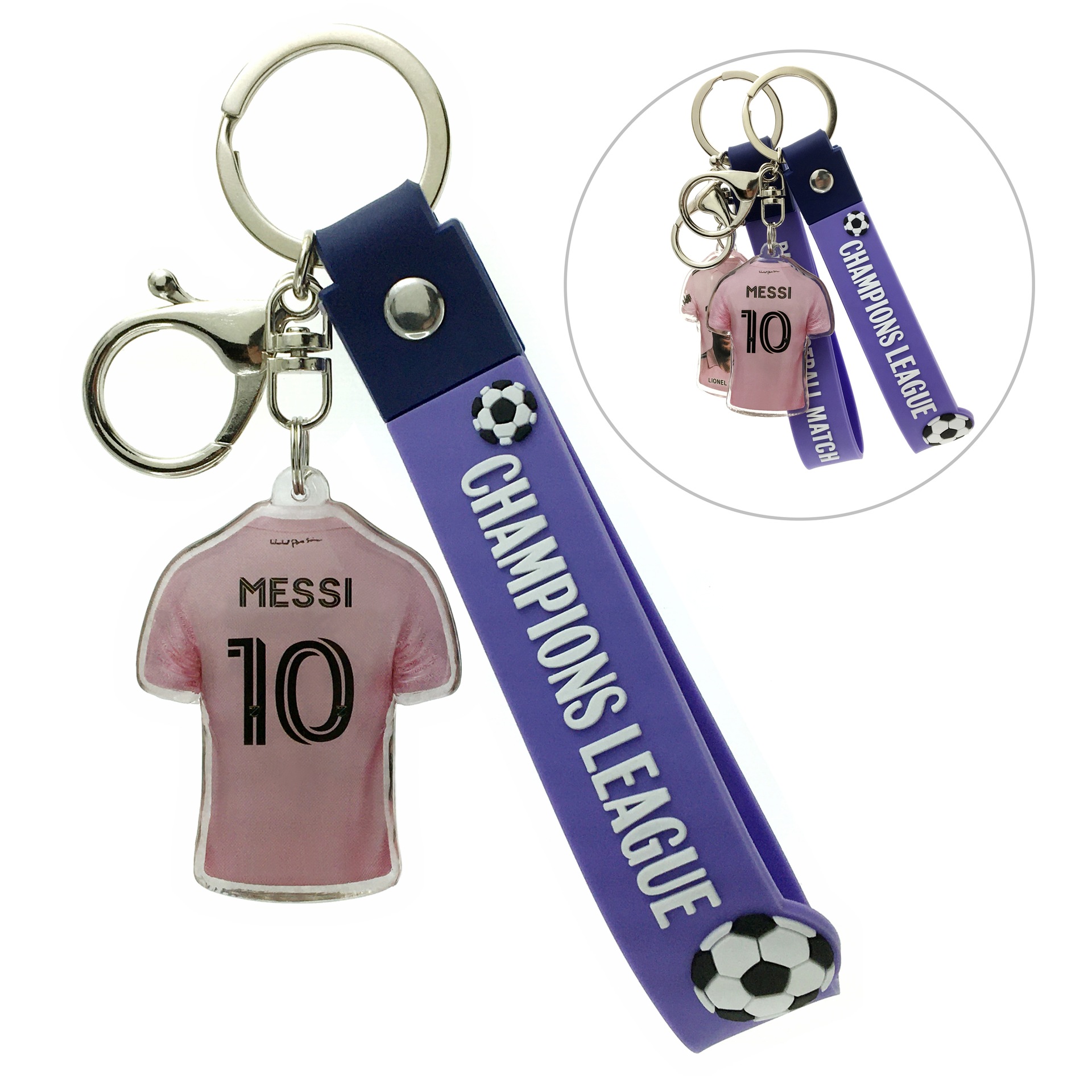 迈阿密国际（主场）-10#梅西B2款+柔蓝手带-白底图组合