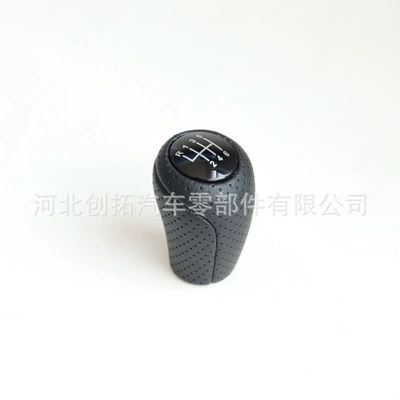 wrapped leather perforated shift handball – Cab and accessories - wrapped-and-punched-single-ball-6-speed