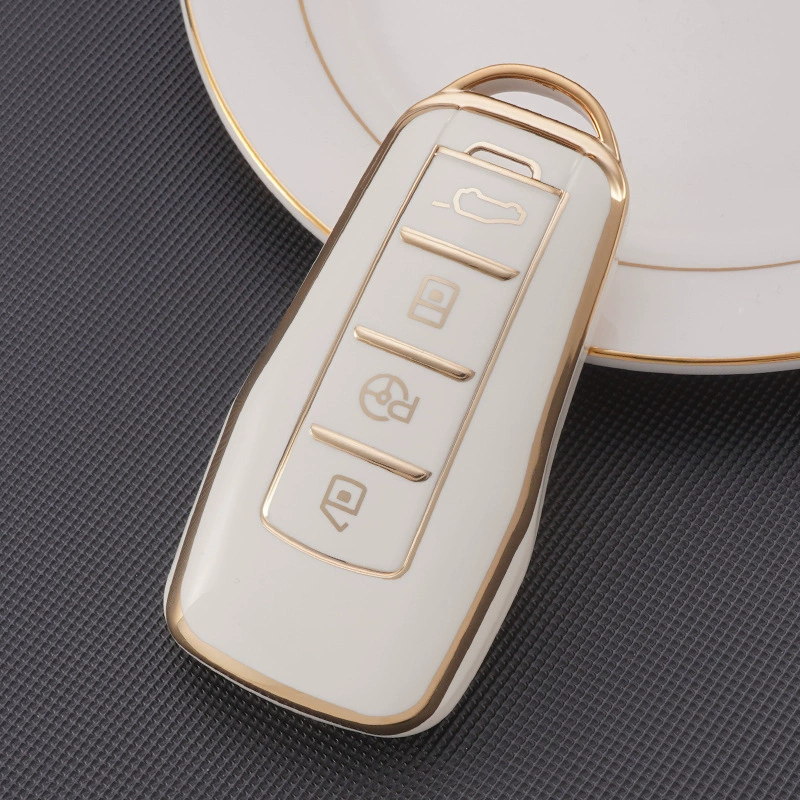 Применимо для Xiaopeng G3 Key Key Key Новая энергия p7 Автомобильный ключ дистанционного управления pu Пномпень для мужчин и женщин высокого класса защитная оболочка пряжка